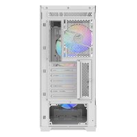 Корпус SAMA S41, Midi Tower, ATX/mATX/Mini-ITX, без БП, стекло, белый (S41-WHAMA4X1-GL) — фото 4