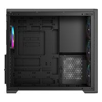 Корпус SAMA S50, Midi Tower, ATX/mATX/Mini-ITX, без БП, стекло, чёрный (S50-BKAGA4X1-GL) — фото 2
