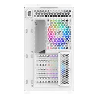 Корпус SAMA S50, Midi Tower, ATX/mATX/Mini-ITX, без БП, стекло, белый (S50-WHAGA4X1-GL) — фото 5