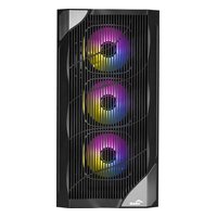 Корпус SAMA V42, Midi Tower, ATX/mATX/Mini-ITX, без БП, стекло, чёрный (V42-BKAMA4X1-GL) — фото 2