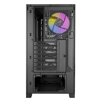 Корпус SAMA V42, Midi Tower, ATX/mATX/Mini-ITX, без БП, стекло, чёрный (V42-BKAMA4X1-GL) — фото 4