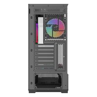 Корпус SAMA V43, Midi Tower, ATX/mATX/Mini-ITX, без БП, стекло, чёрный (V43-BKADA6X1-GL) — фото 5