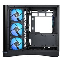 Корпус SAMA V62S, Midi Tower, ATX/mATX/Mini-ITX, без БП, стекло, чёрный (V62S-BKADA4X1-GL) — фото 3