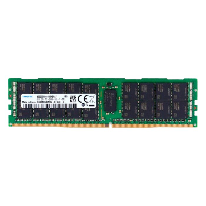 Модуль памяти 64GB 3200MHz DDR4 ECC DIMM Registered, Samsung (M393A8G40AB2-CWEBY)