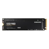 SSD 500GB Samsung 980, NVMe M.2 2280 PCIe 3.0 x4 (R3100/W2600MB/s) (300 TBW) (MZ-V8V500BW) — фото 1