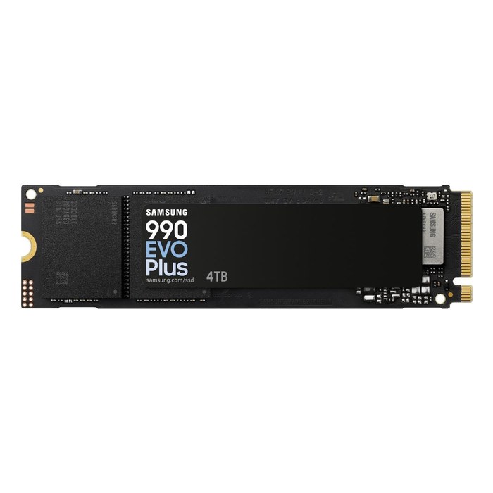 SSD 1TB Samsung 990 EVO Plus, NVMe M.2 2280 PCIe 4.0 x4 (R7150/W6300MB/s) (600 TBW) (MZ-V9S1T0BW)