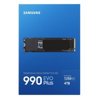 SSD 4TB Samsung 990 EVO Plus, NVMe M.2 2280 PCIe 4.0 x4 (R7250/W6300MB/s) (2400 TBW) (MZ-V9S4T0BW) — фото 5