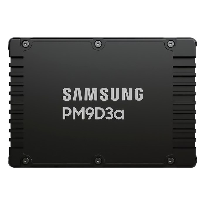 SSD 3.84TB Samsung PM9D3a, NVMe U.3 PCIe 5.0 x4 (R12000/W6000MB/s) (DWPD 1) (7008 TBW) (MZWL63T8HFLT-00AW7)
