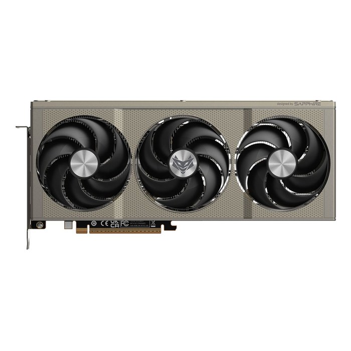 Видеокарта Sapphire NITRO+ AMD Radeon RX 9060 XT OC 16GB GDDR6/128-bit, PCIe 5.0, 2xHDMI+1xDP, 2,7 слота, 1x8-pin (11350-01-20G)