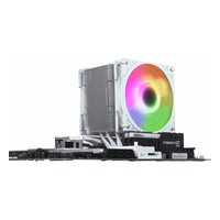 Кулер для процессора Scythe MUGEN6 DUAL FAN WHITE ARGB EDITION, LGA1851/1700/1200/115x/2066/2011, AM5/AM4 (SCMG-6000DWR) — фото 4