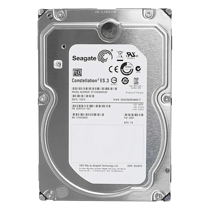Seagate ST1000NM0033 — HDD 1TB SATA III (6 Гбит/с) 7200 об/мин 3,5" 128MB buffer, Constellation ES.3