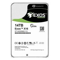 HDD 14TB SAS 3.0 (12 Гбит/с) 7200 об/мин 3,5" 256MB buffer, Seagate Exos X16 (ST14000NM011G)