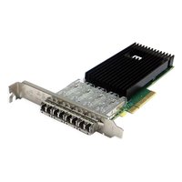 Сетевая карта Silicom PE310G4I71LB-XR, 4× SFP+ 10 GbE, Intel XL710 (FTXL710BM1), PCIe 3.0 x8, LP — фото 1