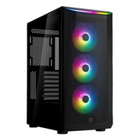 Корпус SilverStone FARA 512Z, Midi Tower, ATX/mATX/Mini-ITX, без БП, стекло, чёрный (G41FA512ZBG0020) — фото 1
