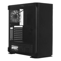Корпус SOEYI AX1-B10, Midi Tower, E-ATX/ATX/mATX, без БП, чёрный — фото 3