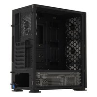 Корпус SOEYI AX1-B10, Midi Tower, E-ATX/ATX/mATX, без БП, чёрный — фото 4