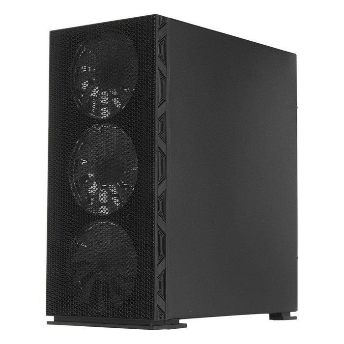 Корпус SOEYI AX8, Midi Tower, E-ATX/ATX/mATX, без БП, чёрный (AX8-B20)