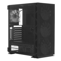 Корпус SOEYI AX8, Midi Tower, E-ATX/ATX/mATX, без БП, чёрный (AX8-B20) — фото 2