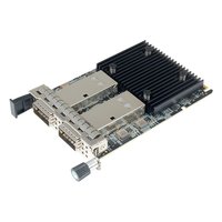 Сетевая карта OCP 3.0 Stlab N-1170 (NE-Z16-1210-00-00012), 2× QSFP56 100 GbE, Broadcom BCM57508, PCIe 4.0 x16 (NE-Z16-1210-00-00012) — фото 1