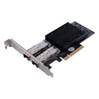 Сетевая карта Sunrich N-1080, 2× SFP+ 10 GbE, Broadcom BCM57412, PCIe 3.0 x8, LP (FH-планка в комплекте) — фото 1