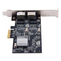 Сетевая карта Sunrich N-700, 2× RJ45 2.5 GbE, 2× Intel I225-V, PCIe 2.0 x2, LP (FH-планка в комплекте) — фото 3