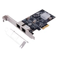 Сетевая карта Sunrich N-700, 2× RJ45 2.5 GbE, 2× Intel I225-V, PCIe 2.0 x2, LP (FH-планка в комплекте) — фото 4