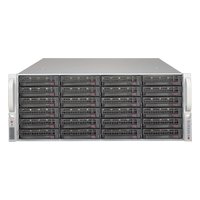 Корпус Supermicro CSE-846BE1C-R1K23B, Rack 4U, E-ATX/ATX, 24× hot-swap 3,5", бэкплейн 2× SFF-8643, 7 слотов FH, глубина 660 мм, БП 2×1200 Вт резерв — фото 3