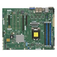 Supermicro MBD-X11SSi-LN4F-B — Материнская плата X11SSi-LN4F, ATX, 1xLGA1151, Intel C236, 4xDDR4-2400MHz (до 64GB), 1xM.2, 6xSATA3, 1xPCIe 3.0 x8, VGA, 4x1GbE, IPMI