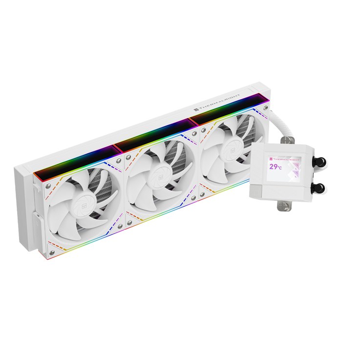 Система жидкостного охлаждения Thermalright Core Matrix 360 Vision ARGB WHITE, радиатор 360 мм, LGA1851/1700/1200/115x, AM5/AM4 (C-MATRIX-VISION-WH-360-ARGB)