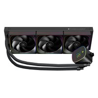 Система жидкостного охлаждения Thermalright Frozen Horizon 360 Digital ARGB BLACK, радиатор 360 мм, LGA1851/1700/1200/115x, AM5/AM4 (F-HORIZON-DIGITAL-BL-360-ARGB) — фото 4