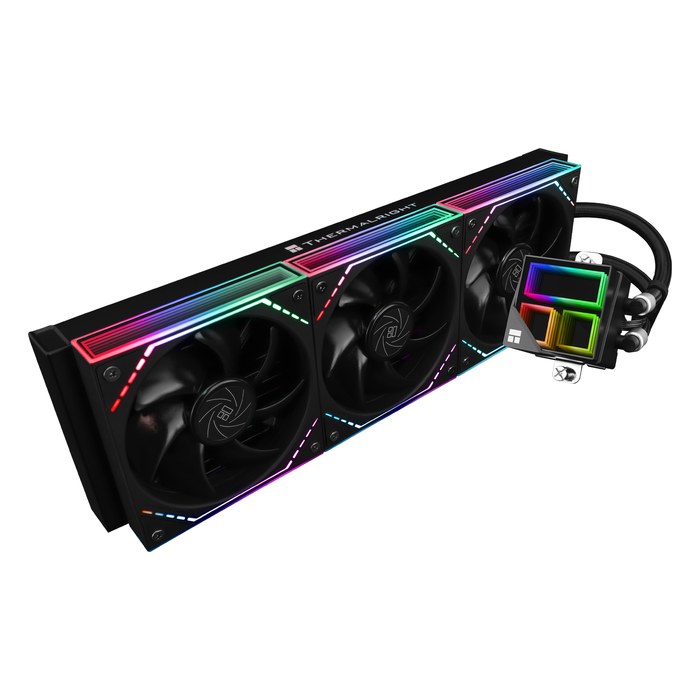 Система жидкостного охлаждения Thermalright Frozen Infinity 360 BLACK, радиатор 360 мм, LGA1851/1700/1200/115x, AM5/AM4 (F-INFINITY-BL-360)