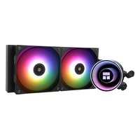 Система жидкостного охлаждения Thermalright Frozen Notte 240 BLACK ARGB V2, радиатор 240 мм, LGA1851/1700/1200/115x, AM5/AM4/AM3/AM2, FM2, FM1 (F-NOTTE-240-BL-ARGB-V2) — фото 2