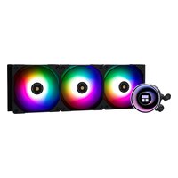 Система жидкостного охлаждения Thermalright Frozen Notte 360 BLACK ARGB V2, радиатор 360 мм, LGA1851/1700/1200/115x, AM5/AM4/AM3/AM2, FM2, FM1 (F-NOTTE-360-BL-ARGB-V2) — фото 2