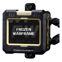 Система жидкостного охлаждения Thermalright Frozen Warframe 420 BLACK ARGB, радиатор 420 мм, LGA1851/1700/1200/115x/2066/2011, AM5/AM4 (F-WFRAME-420-ARGB-BL) — фото 3