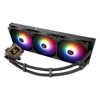 Система жидкостного охлаждения Thermalright Frozen Warframe 420 BLACK ARGB, радиатор 420 мм, LGA1851/1700/1200/115x/2066/2011, AM5/AM4 (F-WFRAME-420-ARGB-BL) — фото 4