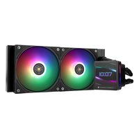 Система жидкостного охлаждения Thermalright Grand Vision 240 ARGB BLACK, радиатор 240 мм, LGA1851/1700/1200/115x/2066/2011, AM5/AM4 (G-VISION-BL-240-ARGB) — фото 2