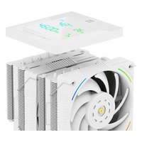 Кулер для процессора Thermalright Phantom Spirit 120 Digital SNOW, LGA1851/1700/1200/115x, AM5/AM4 (PS120-DG-SNOW) — фото 3