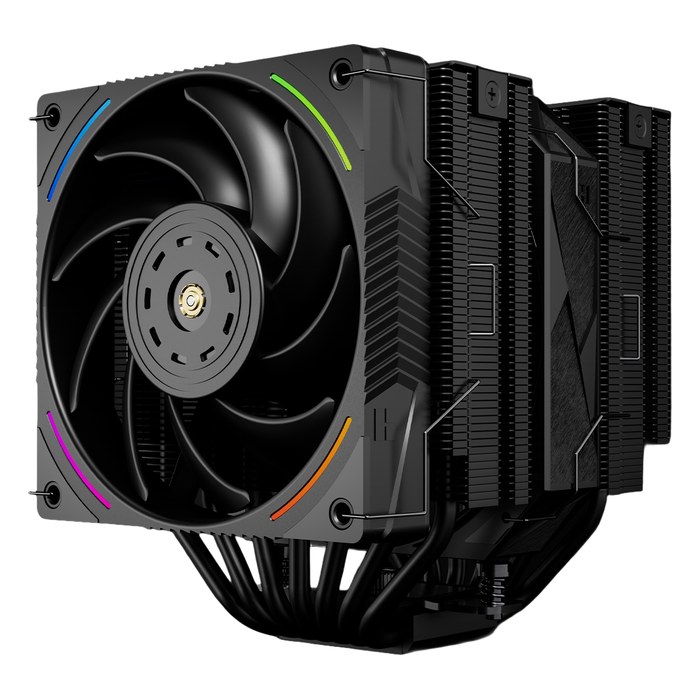 Кулер для процессора Thermalright Royal Pretor 130 Ultra BLACK, LGA1851/1700/1200/115x/2066/2011, AM5/AM4 (RP130-U-BL)