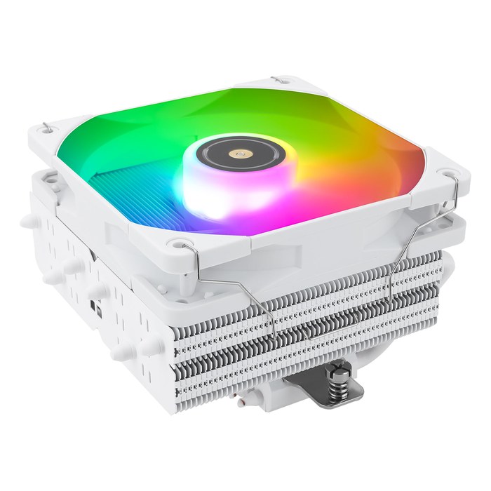 Кулер для процессора Thermalright SI-100 WHITE ARGB, LGA1851/1700/1200/115x/2066/2011, AM5/AM4 (SI-100-WH-ARGB)