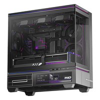 Корпус Thermalright TL-M10 VISION + 4 вентилятора ARGB, Mini Tower, mATX/Mini-ITX, без БП, стекло, чёрный — фото 2
