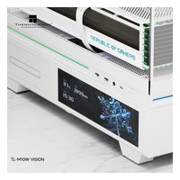 Корпус Thermalright TL-M10W VISION, Mini Tower, mATX/Mini-ITX, без БП, стекло, белый — фото 2