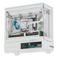 Корпус Thermalright TL-M10W VISION, Mini Tower, mATX/Mini-ITX, без БП, стекло, белый — фото 3