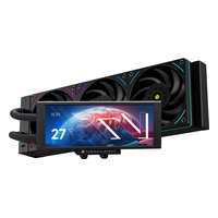 Система жидкостного охлаждения Thermalright Trofeo Vision 360 ARGB BLACK, радиатор 360 мм, LGA1851/1700/1200/115x/2066/2011, AM5/AM4 (T-VISION-BL-360-ARGB) — фото 1
