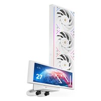 Система жидкостного охлаждения Thermalright Trofeo Vision 360 ARGB WHITE, радиатор 360 мм, LGA1851/1700/1200/115x/2066/2011, AM5/AM4 (T-VISION-WH-360-ARGB) — фото 3