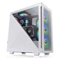 Корпус Thermaltake Divider 300 TG Snow ARGB, Midi Tower, ATX/mATX/Mini-ITX, без БП, стекло, белый (CA-1S2-00M6WN-01) — фото 1