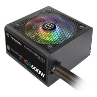 Блок питания Thermaltake Toughpower GX1 RGB 600W Gold, ATX, 80 PLUS Gold, 2xPCIe 6+2 (PS-TPD-0600NHFAGE-1) — фото 1