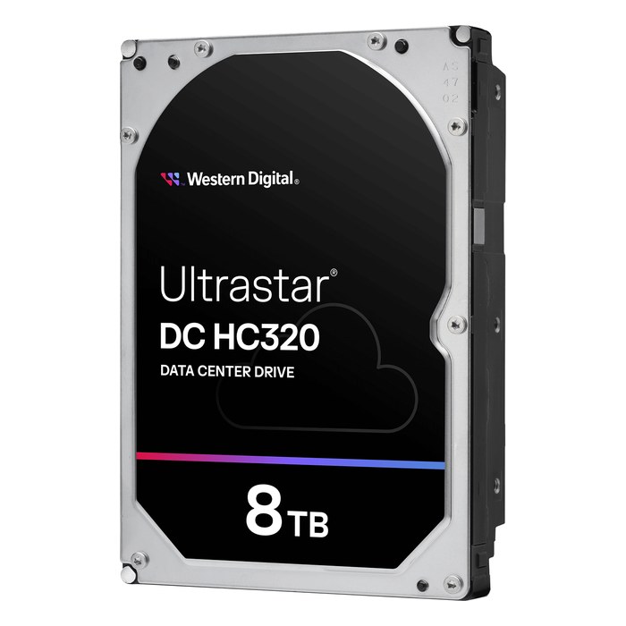 HDD 8TB SAS 3.0 (12 Гбит/с) 7200 об/мин 3,5" 256MB buffer, WD Ultrastar DC HC320 (0B36400)
