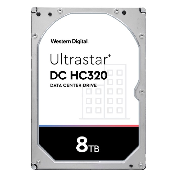 WD HUS728T8TAL5204 — HDD 8TB SAS 3.0 (12 Гбит/с) 7200 об/мин 3,5" 256MB buffer, Ultrastar DC HC320