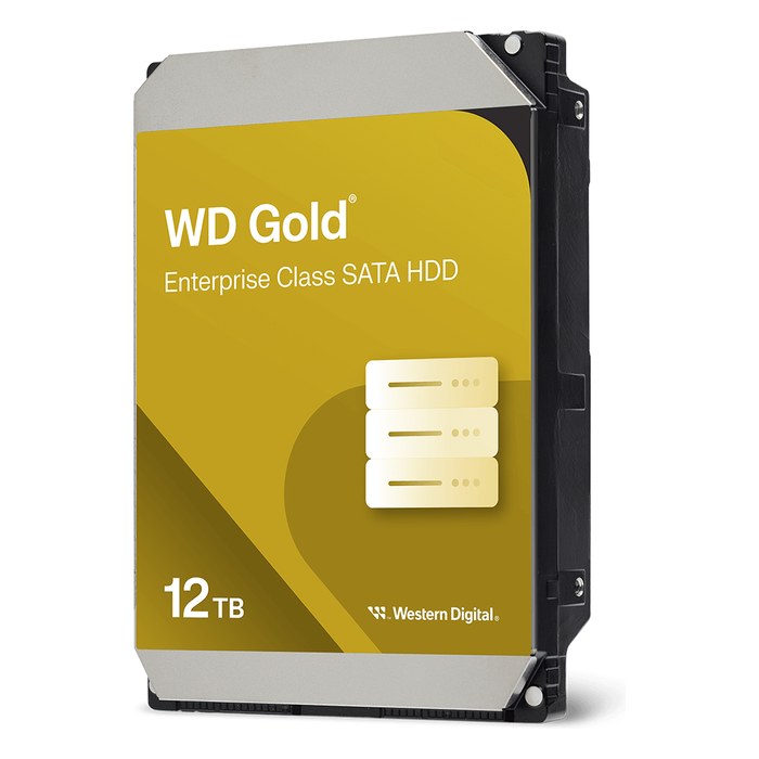 HDD 12TB SATA III (6 Гбит/с) 7200 об/мин 3,5" 512MB buffer, WD Gold (WD122KRYZ)