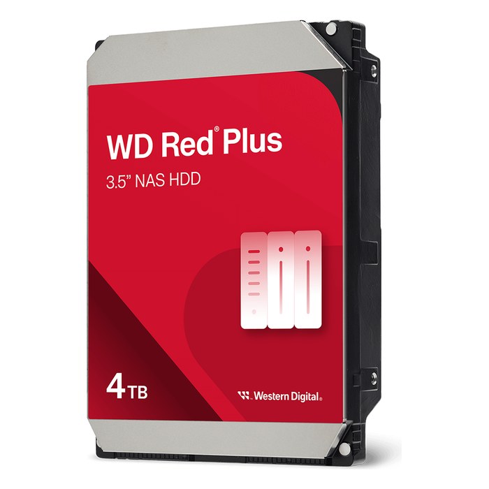 WD40EFPX — HDD 4TB SATA III (6 Гбит/с) 5400 об/мин 3,5" 256MB buffer, Red Plus